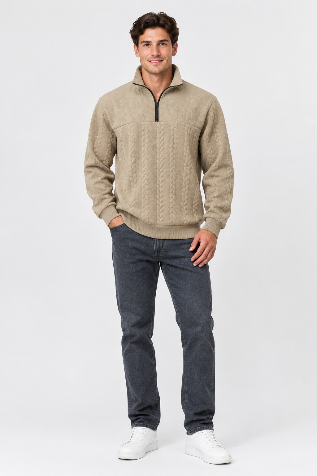 Eluneth | Pull en Maille Grande Taille Homm