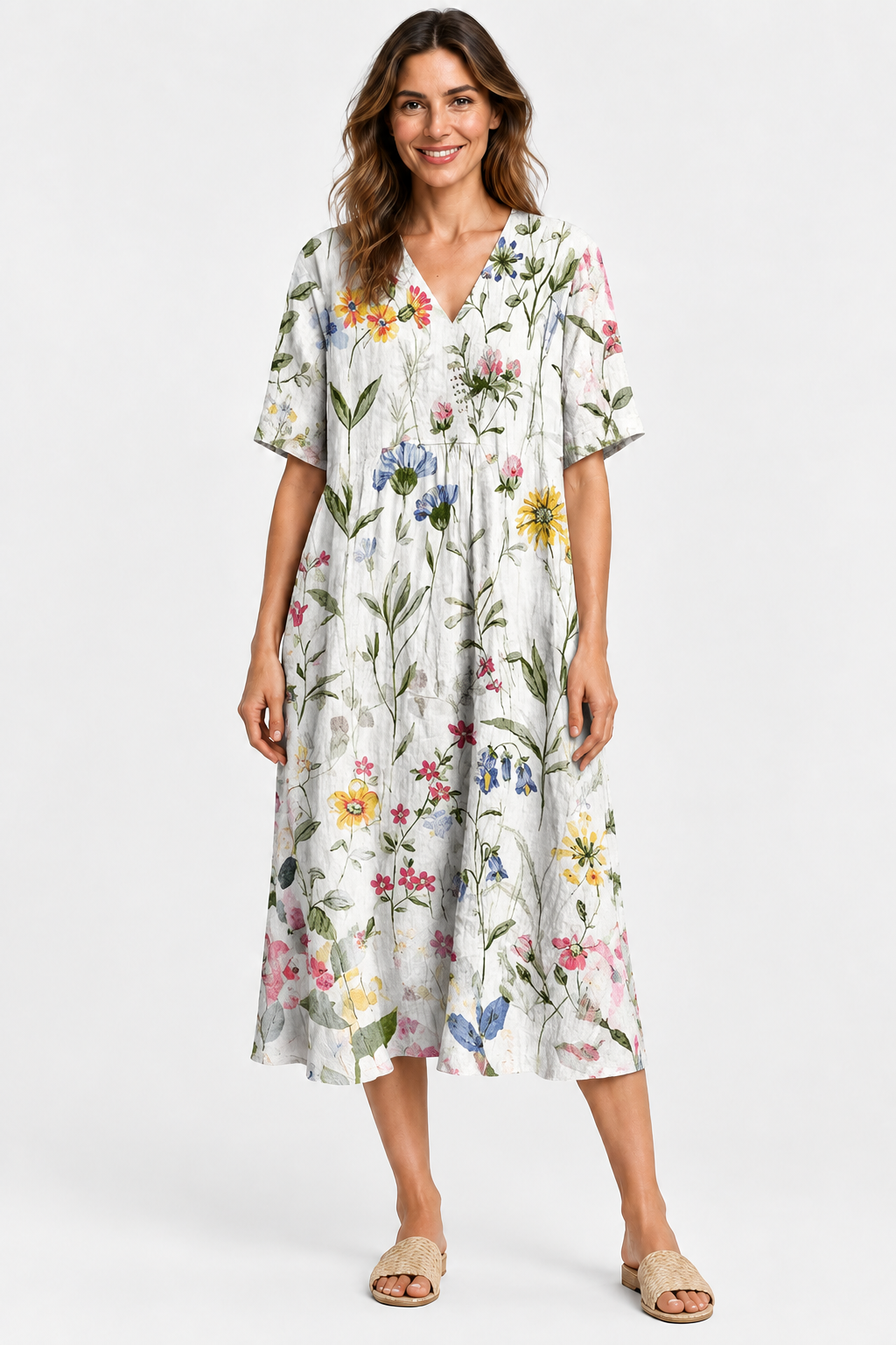 Eluneth | Robe d'Été Femme Légère et Fluide
