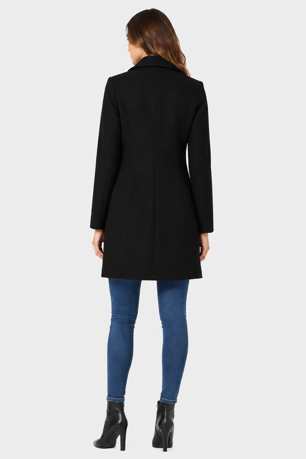 Eluneth | Trench d’Hiver Boutonné pour Femme